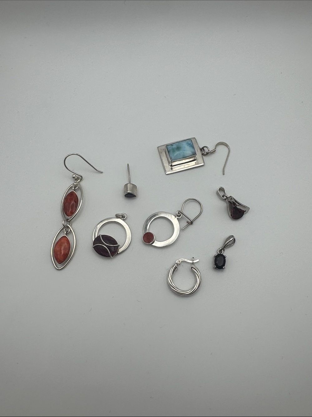 Sterling silver mix and match lot for craft